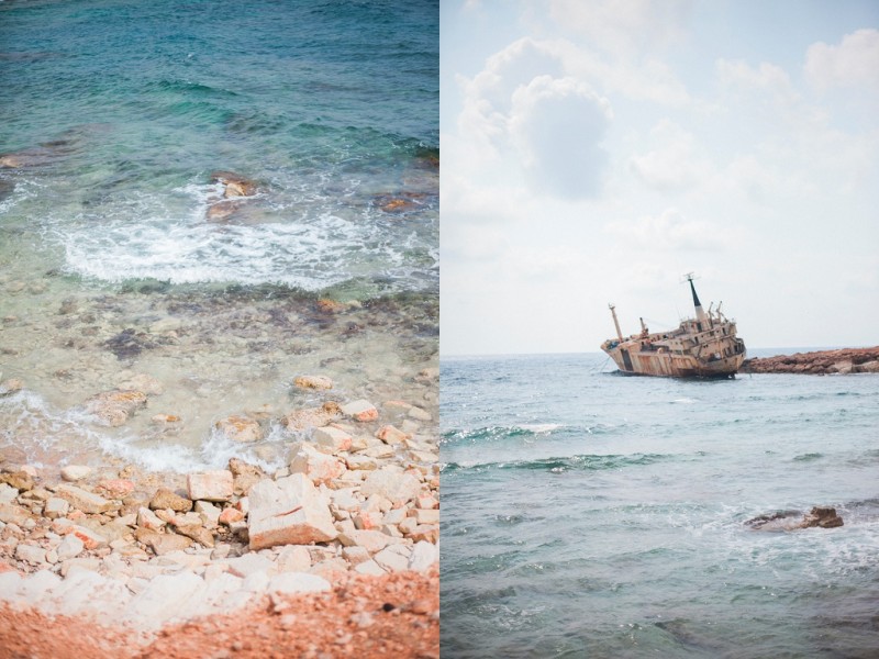 Maxeen Kim Photography, Oniro By The Sea, Ship wreck, Paphos, Cyprus, Travel Photography