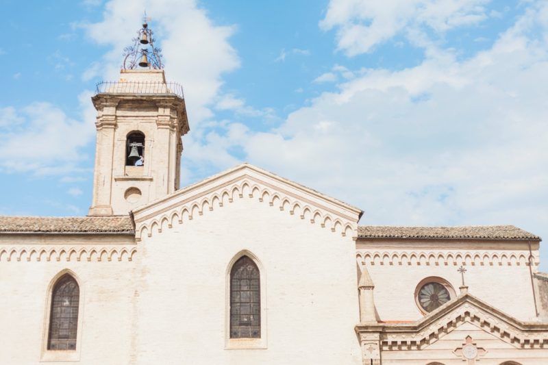 Vasto, Italy, stone church, Travel