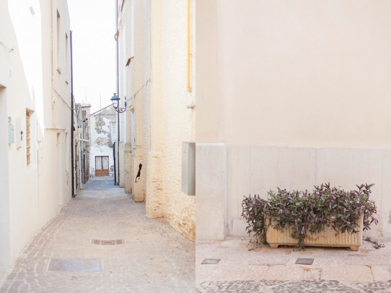 Old streets in Chieuti 