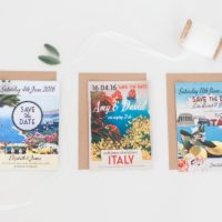 Travel Themed Wedding Stationery, Maxeen Kim Photography